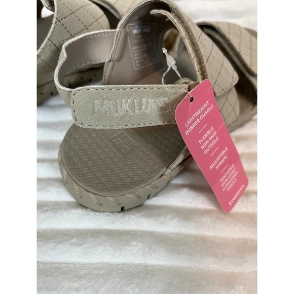 Muk Luks Flexi Westhampton Sandals Size 8 New With Tags - Picture 6 of 7